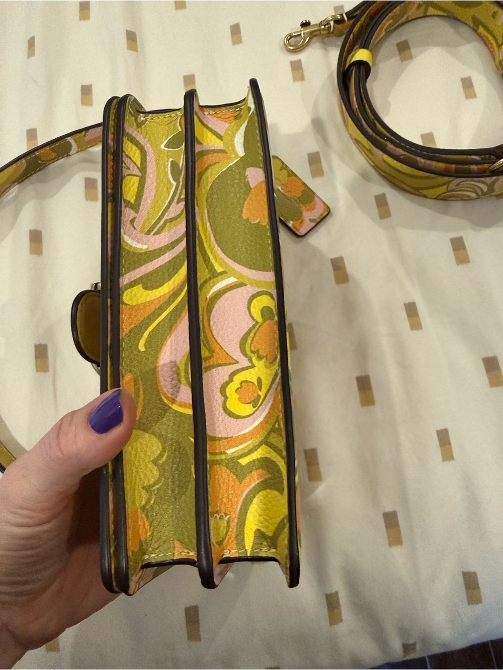 Coach Tabby Bag 20 Paisley - Picture 5 of 11